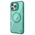 Laptop, Telefoane si Tablete - Telefoane mobile si accesorii - Accesorii Telefoane - Huse telefoane - Husa pentru iPhone 16 Pro - Nillkin Iceblade Prop Magnetic (with Camera Cutout) - Verde - Infinity.ro