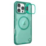 Laptop, Telefoane si Tablete - Telefoane mobile si accesorii - Accesorii Telefoane - Huse telefoane - Husa pentru iPhone 16 Pro - Nillkin Iceblade Prop Magnetic (with Camera Cutout) - Verde - Infinity.ro