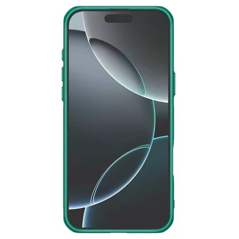 Laptop, Telefoane si Tablete - Telefoane mobile si accesorii - Accesorii Telefoane - Huse telefoane - Husa pentru iPhone 16 Pro - Nillkin Iceblade Prop Magnetic (with Camera Cutout) - Verde - Infinity.ro
