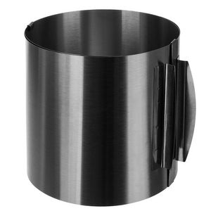 Inel ajustabil din otel inoxidabil pentru prajituri si torturi, diametru variabil 16-30 cm, Inaltime 15cm