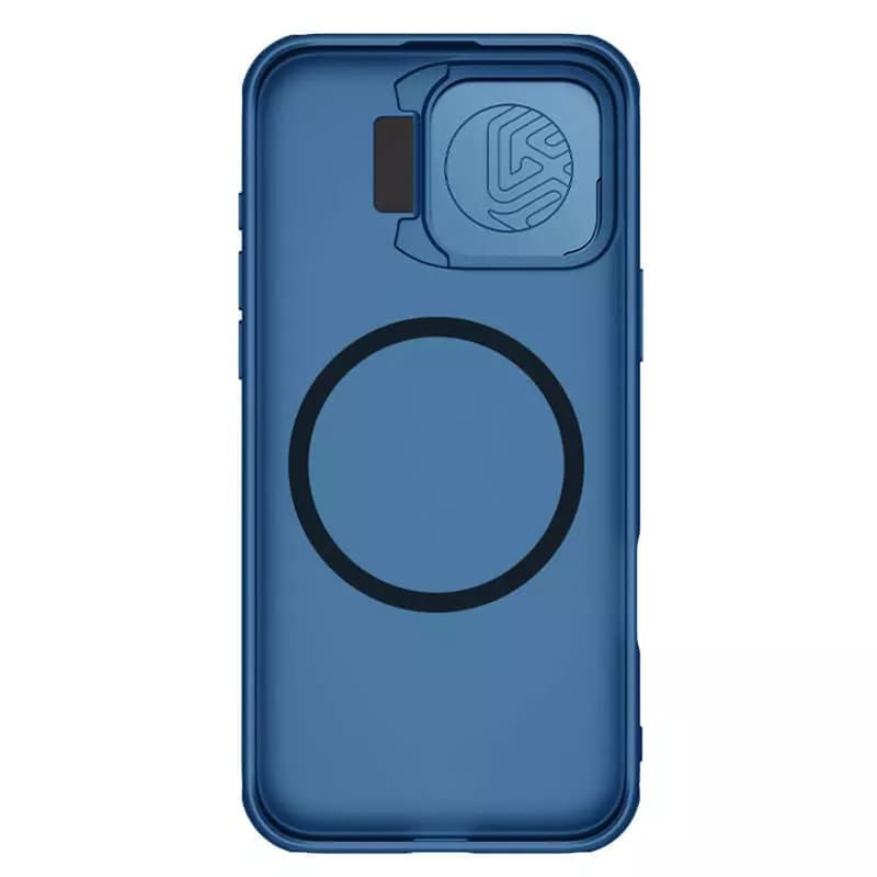 Laptop, Telefoane si Tablete - Telefoane mobile si accesorii - Accesorii Telefoane - Huse telefoane - Husa pentru iPhone 16 Pro - Nillkin CamShield Prop Magnetic - Albastru - Infinity.ro