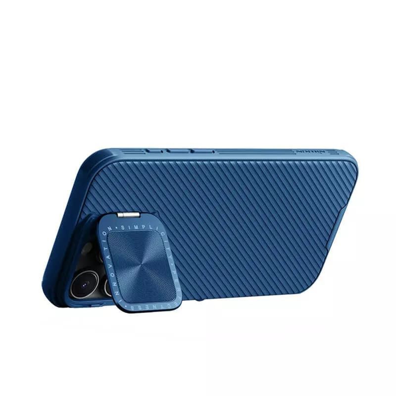 Laptop, Telefoane si Tablete - Telefoane mobile si accesorii - Accesorii Telefoane - Huse telefoane - Husa pentru iPhone 16 Pro - Nillkin CamShield Prop Magnetic - Albastru - Infinity.ro