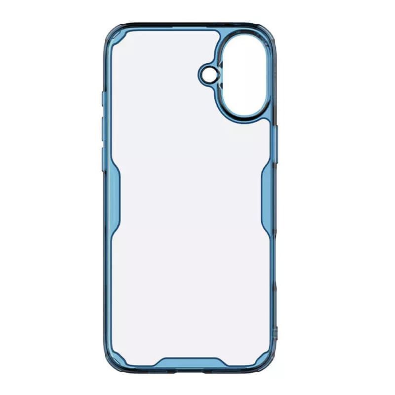 Laptop, Telefoane si Tablete - Telefoane mobile si accesorii - Accesorii Telefoane - Huse telefoane - Husa pentru iPhone 16 Plus - Nillkin Nature TPU Pro Case - Albastru - Infinity.ro