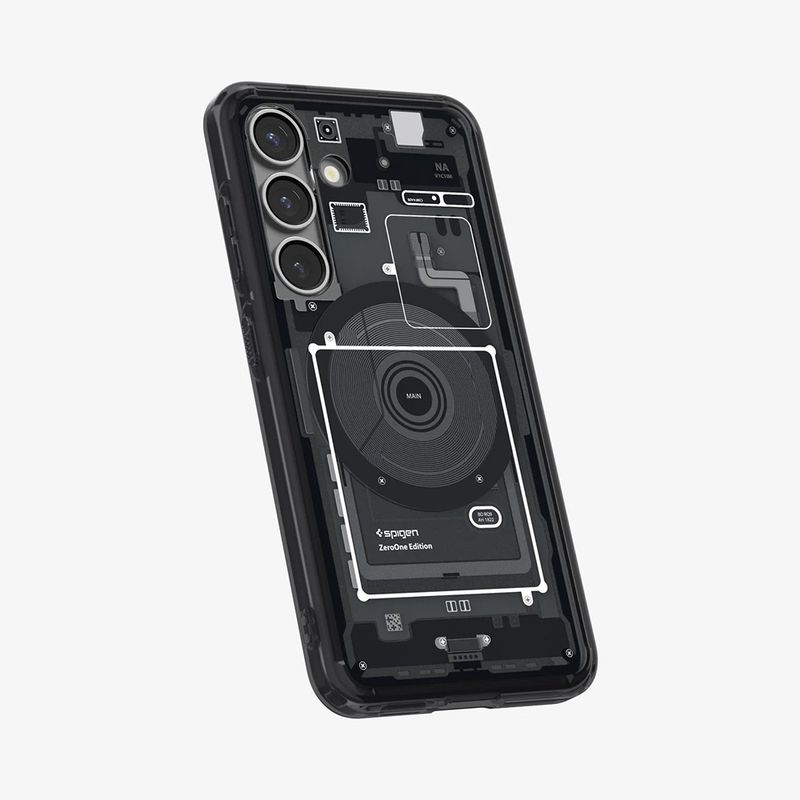Laptop, Telefoane si Tablete - Telefoane mobile si accesorii - Accesorii Telefoane - Huse telefoane - Husa pentru Samsung Galaxy S25 - Spigen Ultra Hybrid Zero One MagSafe - Negru - Infinity.ro