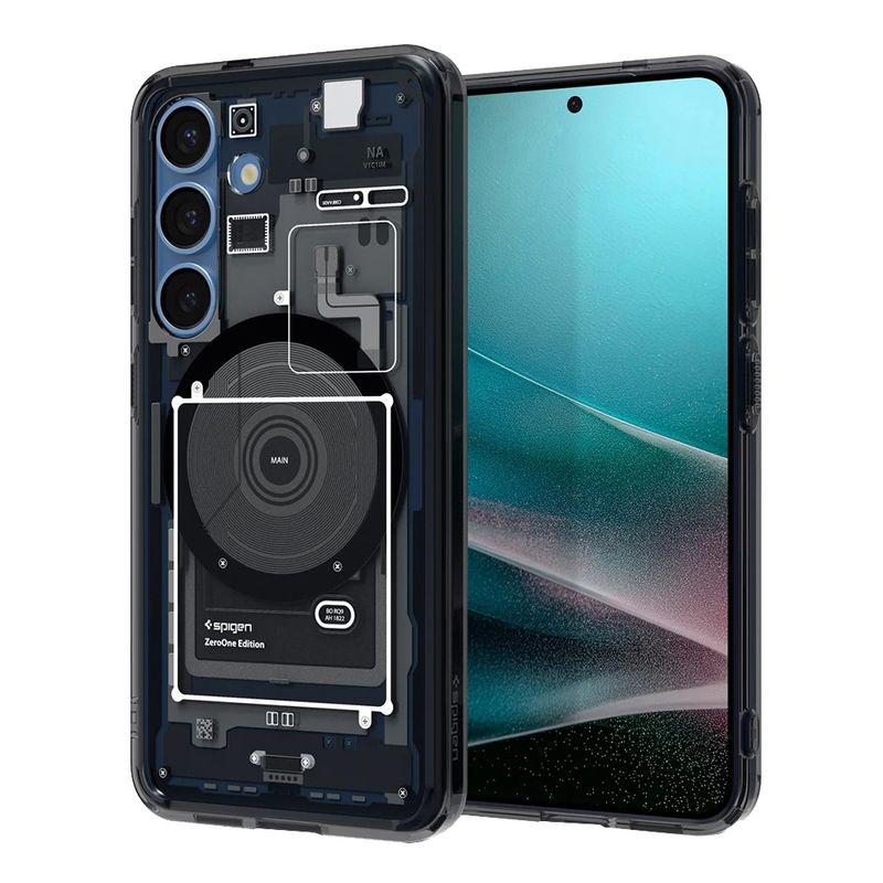 Laptop, Telefoane si Tablete - Telefoane mobile si accesorii - Accesorii Telefoane - Huse telefoane - Husa pentru Samsung Galaxy S25 - Spigen Ultra Hybrid Zero One MagSafe - Negru - Infinity.ro