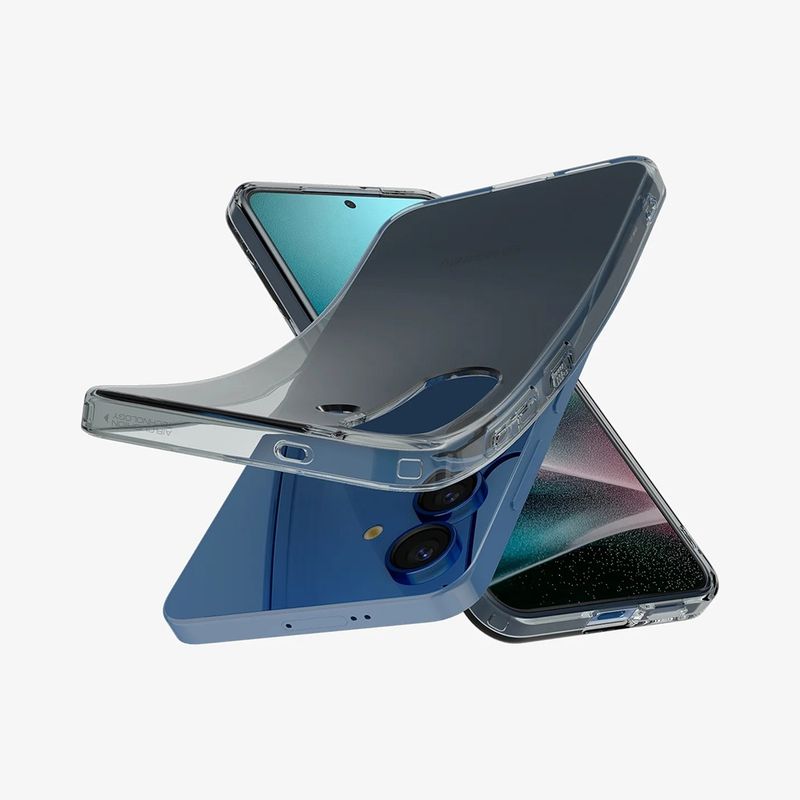 Laptop, Telefoane si Tablete - Telefoane mobile si accesorii - Accesorii Telefoane - Huse telefoane - Husa pentru Samsung Galaxy S25 - Spigen Liquid Crystal - Space Crystal - Infinity.ro