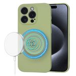 Laptop, Telefoane si Tablete - Telefoane mobile si accesorii - Accesorii Telefoane - Huse telefoane - Husa pentru iPhone 15 Pro - Techsuit SoftFlex MagSafe - Matcha - Infinity.ro