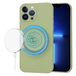 Laptop, Telefoane si Tablete - Telefoane mobile si accesorii - Accesorii Telefoane - Huse telefoane - Husa pentru iPhone 13 Pro Max - Techsuit SoftFlex MagSafe - Matcha - Infinity.ro