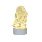 Casa si Gradina - Corpuri si surse de iluminat - Veioze si lampi - Lampi de veghe copii - Lampa de veghe 3D LED, Robotel, 7 Culori, Lumina Ambientala, Alimentare USB cu Incarcator priza si/sau 3 baterii AA - Infinity.ro