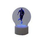 Casa si Gradina - Corpuri si surse de iluminat - Veioze si lampi - Lampi de veghe copii - Lampa de veghe LED, Kylian Mbappe, 7 culori, alimentare USB sau 3 baterii AA - Infinity.ro