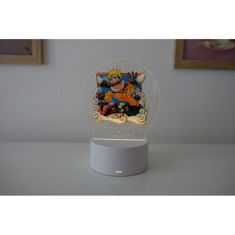Casa si Gradina - Corpuri si surse de iluminat - Veioze si lampi - Lampi de veghe copii - Lampa de veghe LED, anime Naruto, Naruto, 16 Culori, cu telecomanda, alimentare USB sau 3 baterii AA - Infinity.ro