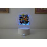 Casa si Gradina - Corpuri si surse de iluminat - Veioze si lampi - Lampi de veghe copii - Lampa de veghe LED, anime Naruto, Naruto, 16 Culori, cu telecomanda, alimentare USB sau 3 baterii AA - Infinity.ro