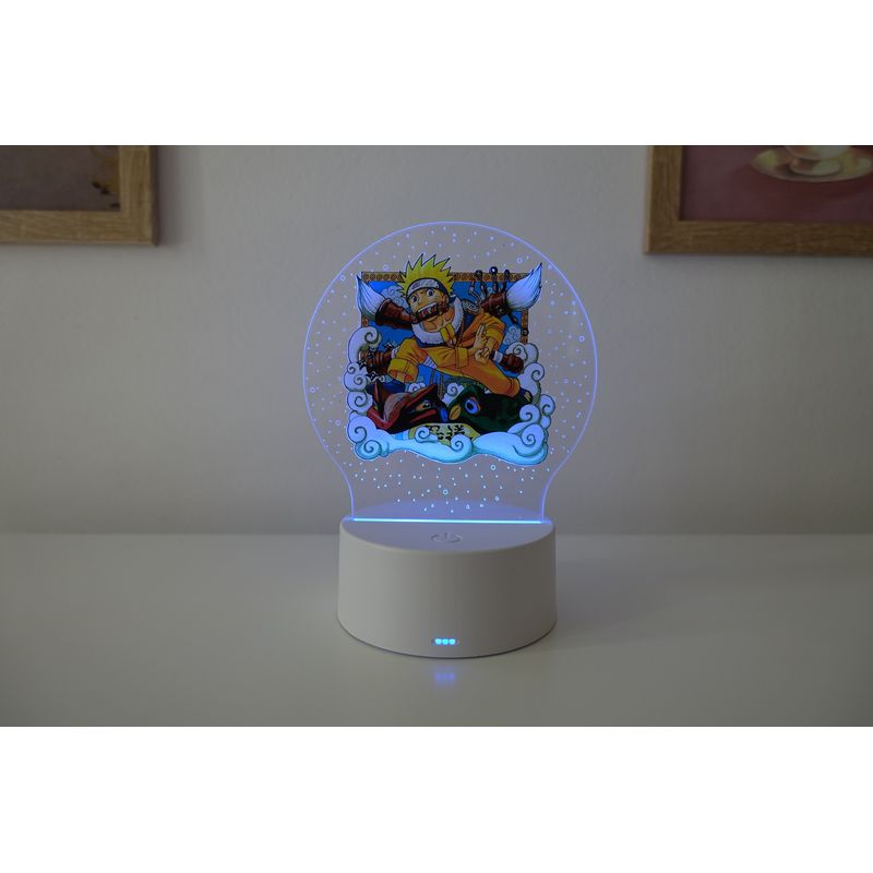Casa si Gradina - Corpuri si surse de iluminat - Veioze si lampi - Lampi de veghe copii - Lampa de veghe LED, anime Naruto, Naruto, 16 Culori, cu telecomanda, alimentare USB sau 3 baterii AA - Infinity.ro
