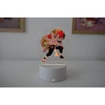 Casa si Gradina - Corpuri si surse de iluminat - Veioze si lampi - Lampi de veghe copii - Lampa de veghe LED, anime Naruto, Gaara, 16 Culori, cu telecomanda, alimentare USB sau 3 baterii AA - Infinity.ro