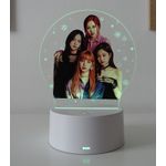 Casa si Gradina - Corpuri si surse de iluminat - Veioze si lampi - Lampi de veghe copii - Lampa de veghe LED, BlackPink, 16 culori, cu telecomanda, alimentare USB sau 3 baterii AA - Infinity.ro