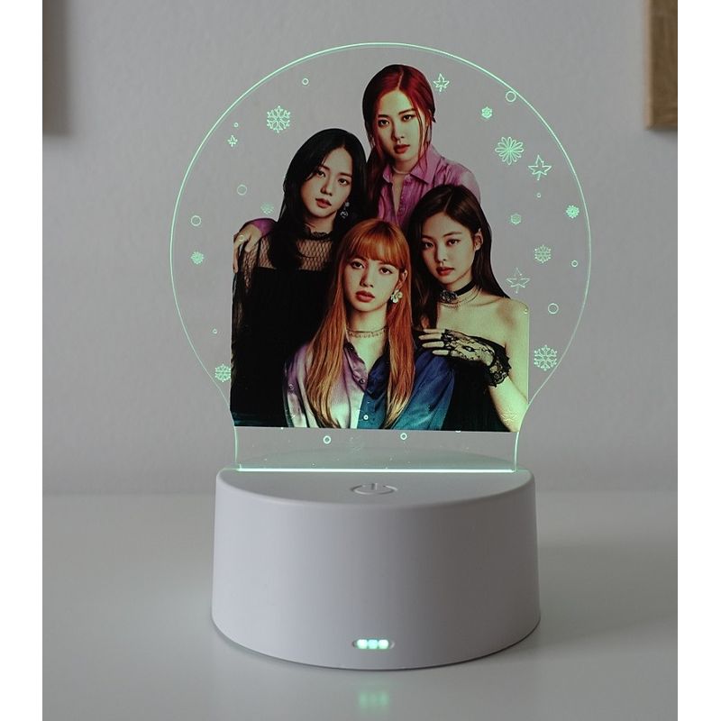 Casa si Gradina - Corpuri si surse de iluminat - Veioze si lampi - Lampi de veghe copii - Lampa de veghe LED, BlackPink, 16 culori, cu telecomanda, alimentare USB sau 3 baterii AA - Infinity.ro