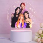 Casa si Gradina - Corpuri si surse de iluminat - Veioze si lampi - Lampi de veghe copii - Lampa de veghe LED, BlackPink, 16 culori, cu telecomanda, alimentare USB sau 3 baterii AA - Infinity.ro