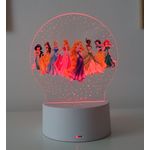 Casa si Gradina - Corpuri si surse de iluminat - Veioze si lampi - Lampi de veghe copii - Lampa de veghe LED, Printese Disney, 7 culori, lumina ambientala, alimentare USB sau 3 baterii AA - Infinity.ro