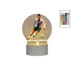 Casa si Gradina - Corpuri si surse de iluminat - Veioze si lampi - Lampi de veghe copii - Lampa de veghe LED, Cristiano Ronaldo, 16 Culori, cu telecomanda, Lumina Ambientala, Alimentare USB sau 3 baterii AA - Infinity.ro