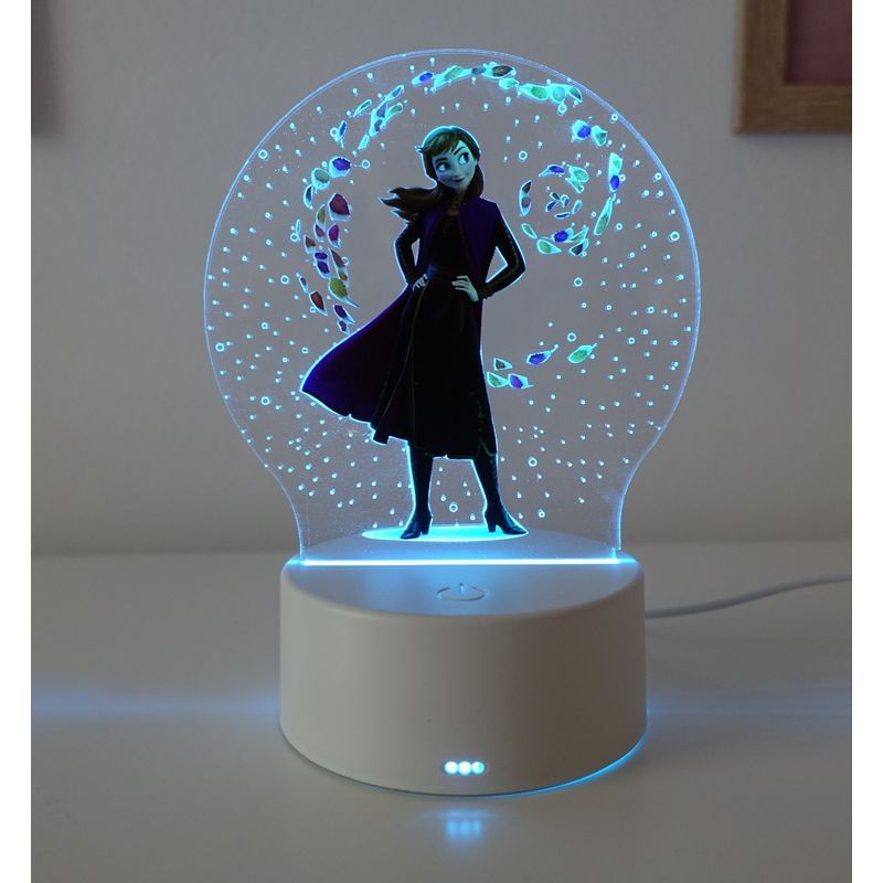 Casa si Gradina - Corpuri si surse de iluminat - Veioze si lampi - Lampi de veghe copii - Lampa de veghe LED, Anna, 16 Culori, cu telecomanda, Lumina Ambientala, Alimentare USB sau 3 baterii AA - Infinity.ro