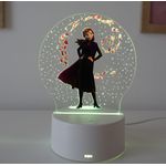 Casa si Gradina - Corpuri si surse de iluminat - Veioze si lampi - Lampi de veghe copii - Lampa de veghe LED, Anna, 7 Culori, Lumina Ambientala, Alimentare USB sau 3 baterii AA - Infinity.ro