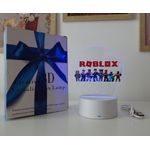 Casa si Gradina - Corpuri si surse de iluminat - Veioze si lampi - Lampi de veghe copii - Lampa de veghe LED, Roblox, 7 culori, alimentare USB sau 3 baterii AA - Infinity.ro