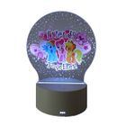 Casa si Gradina - Corpuri si surse de iluminat - Veioze si lampi - Lampi de veghe copii - Lampa de veghe LED, Little Pony, 7 Culori, Lumina Ambientala, Alimentare USB sau 3 baterii AA - Infinity.ro