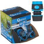 Casa si Gradina - Gradinarit si plante - Instalatii si accesorii pentru irigatii - Accesorii irigare - Set conectori pentru furtun Sky-Line, 1 / 2" , 20 bucati, Geko G72932A - Infinity.ro