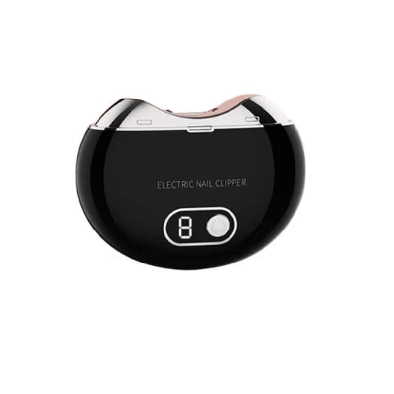 Ingrijire personala si Cosmetice - Manichiura si pedichiura - Unghiere si clesti manichiura & pedichiura - Unghiera electrica profesionala, Adsinio, Sterilizare cu raze UV, USB-C, 3 trepte de viteza, indicator de viteza, Negru - Infinity.ro