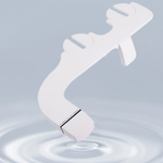 Casa si Gradina - Sanitare - Obiecte sanitare - Accesorii vase de toaleta - Bideu pentru vasul de wc, Adsinio, non-electric, apa calda sau rece, presiune ajustabila, alb - Infinity.ro