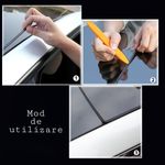 Auto si Moto - Reparatii si depanare - Scule auto - Scule si truse auto - Kit demontat interior auto, Adsinio, 5 piese, 725 cleme si clipsuri, 1 surubelnita demontare - Infinity.ro