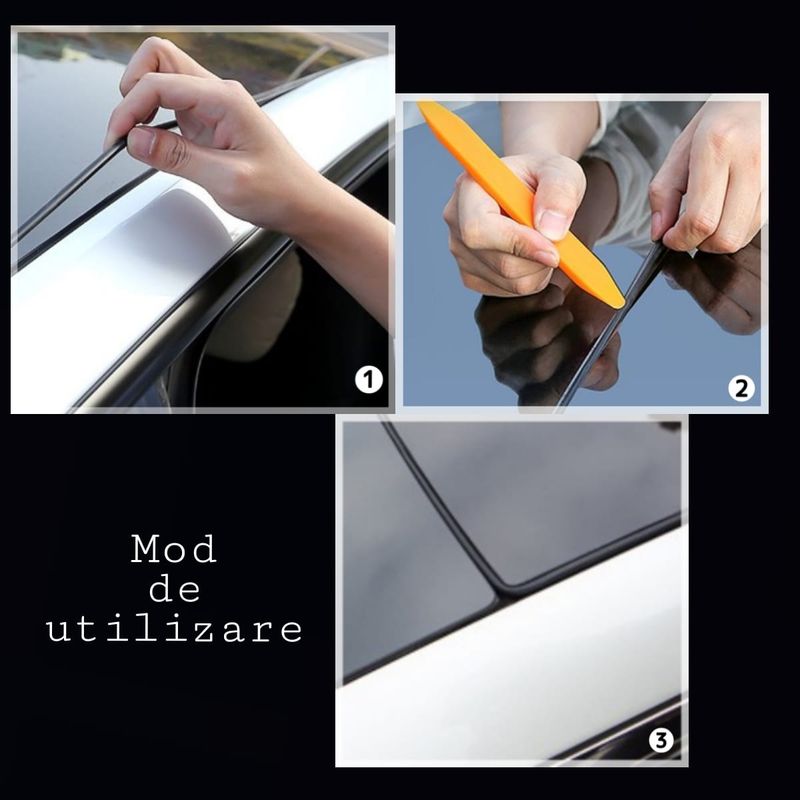 Auto si Moto - Reparatii si depanare - Scule auto - Scule si truse auto - Kit demontat interior auto, Adsinio, 5 piese, 725 cleme si clipsuri, 1 surubelnita demontare - Infinity.ro