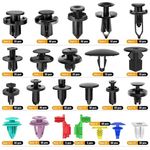 Auto si Moto - Reparatii si depanare - Scule auto - Scule si truse auto - Kit demontat interior auto, Adsinio, 5 piese, 725 cleme si clipsuri, 1 surubelnita demontare - Infinity.ro