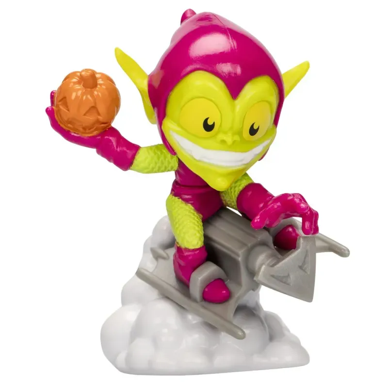 Jucarii, Copii si Bebe - Jucarii si jocuri - Figurine - Spider man mighty verse seria 1 figurina green goblin 6cm - Infinity.ro