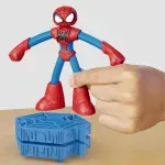 Jucarii, Copii si Bebe - Jucarii si jocuri - Figurine - Play-doh marvel figurina flexibila cu accesorii spider man 10cm - Infinity.ro