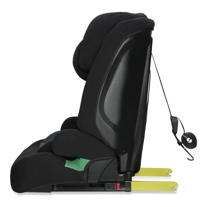 Jucarii, Copii si Bebe - Carucioare si articole de transport - Scaune auto copii - Scaun auto i-size, 76-150 cm, kinderkraft safety fix 2, black - Infinity.ro