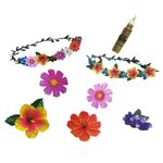 Jucarii, Copii si Bebe - Jucarii si jocuri - Jucarii & jocuri educative - Seturi de artizanat - Kit de confectionare coroana de flori pentru fetite, RMS R06-0123 - Infinity.ro