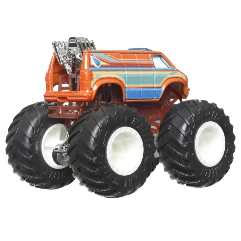 Jucarii, Copii si Bebe - Jucarii si jocuri - Vehicule si jucarii cu telecomanda - Masinute - Hot wheels monster truck masinuta dodge ram van scara 1:64 - Infinity.ro