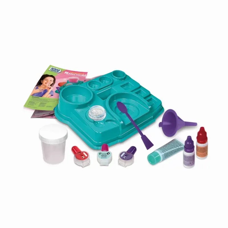Jucarii, Copii si Bebe - Jucarii si jocuri - Jucarii de rol - Frumusete, bijuterii si accesorii fetite - Stiinta si joaca laboratorul de manichiura - Infinity.ro