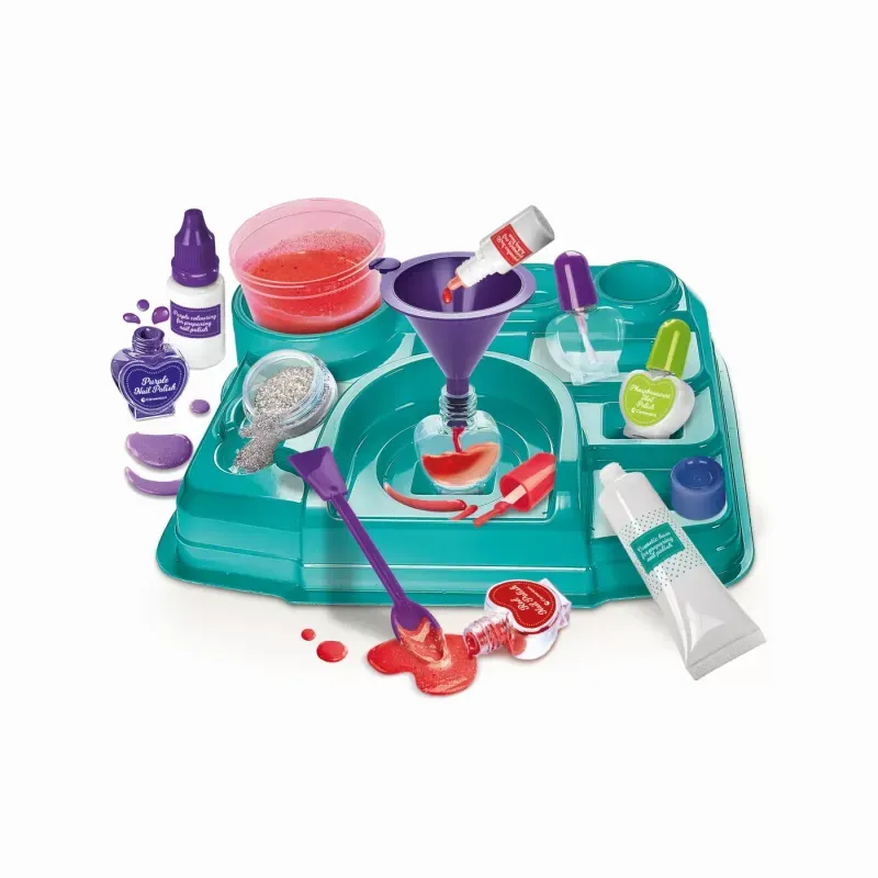 Jucarii, Copii si Bebe - Jucarii si jocuri - Jucarii de rol - Frumusete, bijuterii si accesorii fetite - Stiinta si joaca laboratorul de manichiura - Infinity.ro
