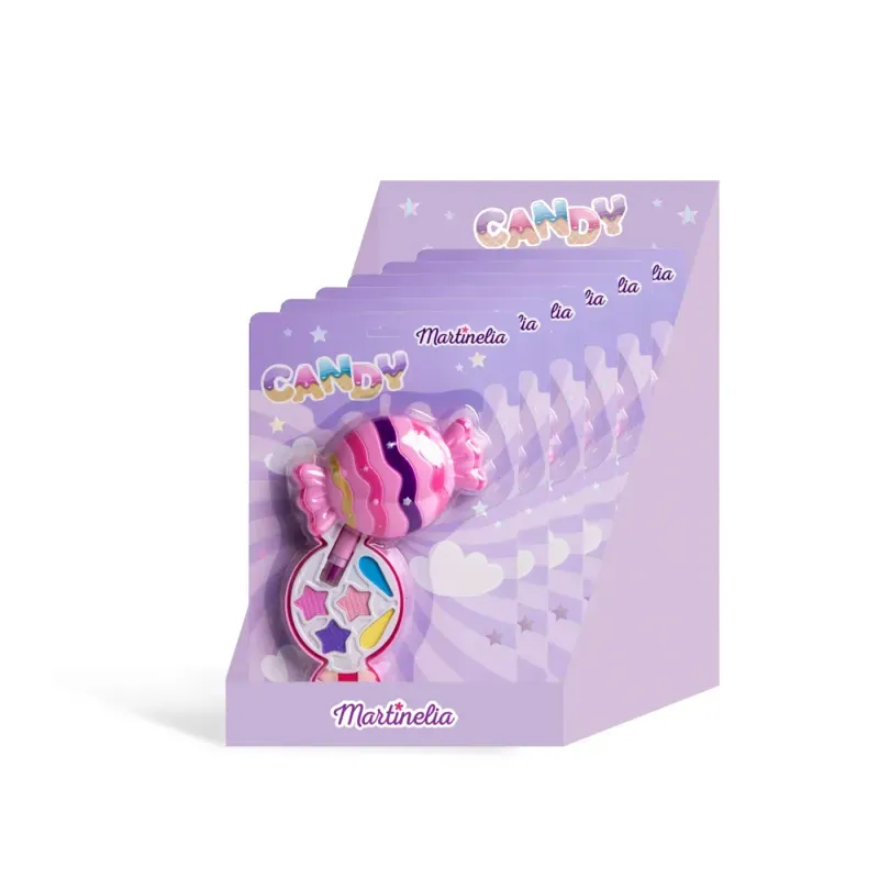Jucarii, Copii si Bebe - Jucarii si jocuri - Jucarii de rol - Frumusete, bijuterii si accesorii fetite - Martinelia candy trusa de make-up bomboana - Infinity.ro