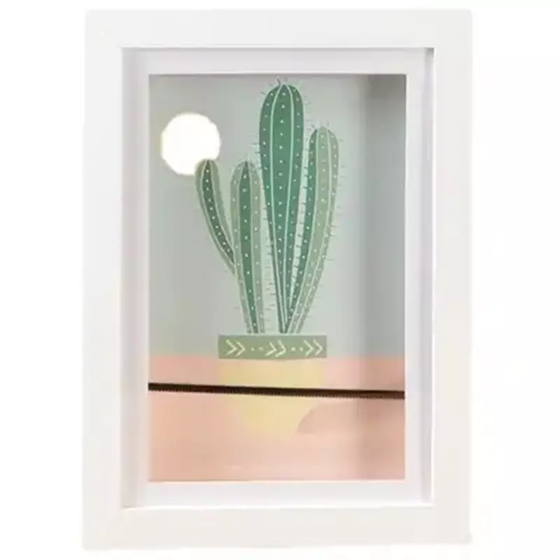 Market - Cadouri - Rame si albume foto - Rama foto din lemn, A4, 33x25 cm, Gonga® Alb - Infinity.ro