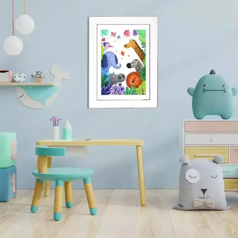 Market - Cadouri - Rame si albume foto - Rama foto din lemn, A4, 33x25 cm, Gonga® Alb - Infinity.ro