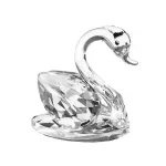 Casa si Gradina - Decoratiuni - Obiecte decorative - Accesorii decorative - Lebada de cristal 5x4 cm, Gonga® Transparent - Infinity.ro