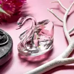 Casa si Gradina - Decoratiuni - Obiecte decorative - Accesorii decorative - Lebada de cristal 5x4 cm, Gonga® Transparent - Infinity.ro