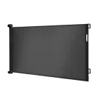 Petshop - Accesorii petshop - Culcusuri si custi - Usi animale - Bariera restrictiva pentru animale de companie, din plasa,160 cm, Gonga® Negru - Infinity.ro