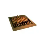 Sport si Outdoor - Alte sporturi - Sah si table - Joc sah, 24 x 25 x 26 cm, Gonga® Maro - Infinity.ro