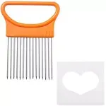 Casa si Gradina - Bucatarie si vesela - Ustensile bucatarie - Feliatoare si taietoare manuale - MagicCutter - Suport inovativ pentru taierea cepei si a altor legume, Gonga® Portocaliu - Infinity.ro