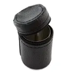 Casa si Gradina - Bucatarie si vesela - Cani si pahare - Pahare - Set de 6 pahare de 30 ml, otel inoxidabil cu husa din piele ecologica, Gonga® Argintiu - Infinity.ro