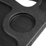 Auto si Moto - Piese auto si accesorii - Caroserie - Usi auto si accesorii - Organizator tip masa auto ,practica pentru volan, 2 in 1, din plastic, Gonga® Negru - Infinity.ro